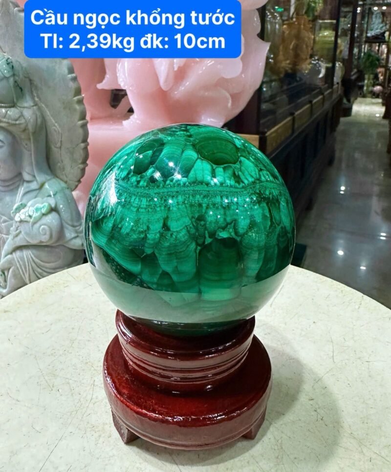 Cầu ngọc khổng tước 2,39kg - 10cm - Ảnh 3