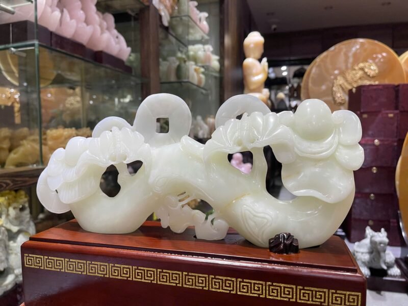 Thanh Gậy Như Ý Ngọc Onyx – Vật Phẩm Phong Thủy Mang Lại May Mắn & Quyền Lực (Kích thước 35x15cm) - Ảnh 2