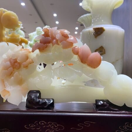 Thanh Gậy Như Ý Ngọc Onyx – Biểu Tượng Quyền Lực & May Mắn (Kích thước 39x19cm)