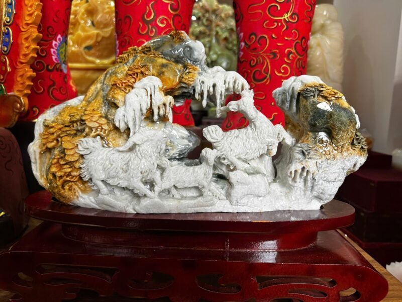 Tam Dương khai Thái Ngọc Serpentin - Ảnh 3