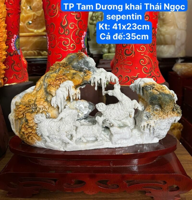 Tam Dương khai Thái Ngọc Serpentin - Ảnh 4