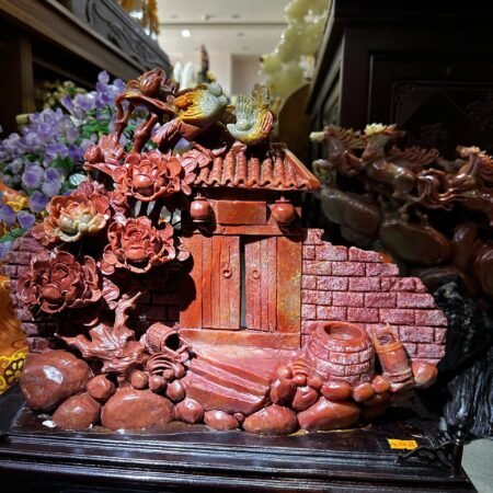 Tác phẩm Giữ Trọn Tình Quê – Ngọc Thọ Sơn kích thước 41x34cm