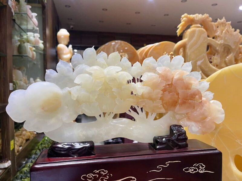Thanh Gậy Như Ý Ngọc Onyx – Vật Phẩm Phong Thủy Cầu Tài Lộc & May Mắn (Kích thước 43,5x19cm) - Ảnh 2