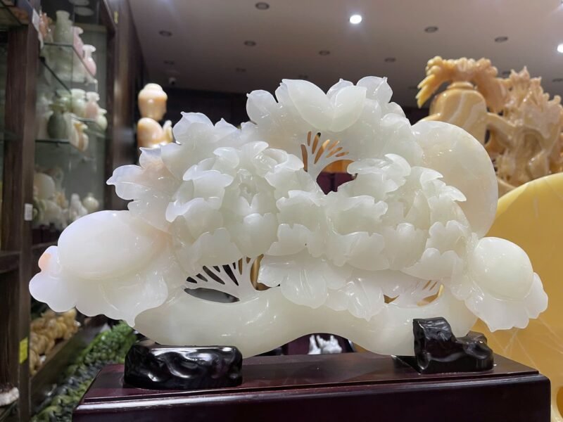 Thanh Gậy Như Ý Ngọc Onyx – Biểu Tượng May Mắn & Quyền Lực (Kích thước 43,5x25cm) - Ảnh 2