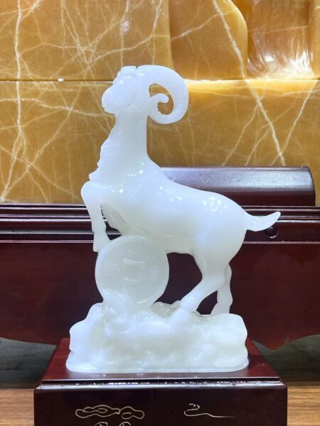 Tp tuổi mùi ngọc onyx trắng Kt 30x19cm