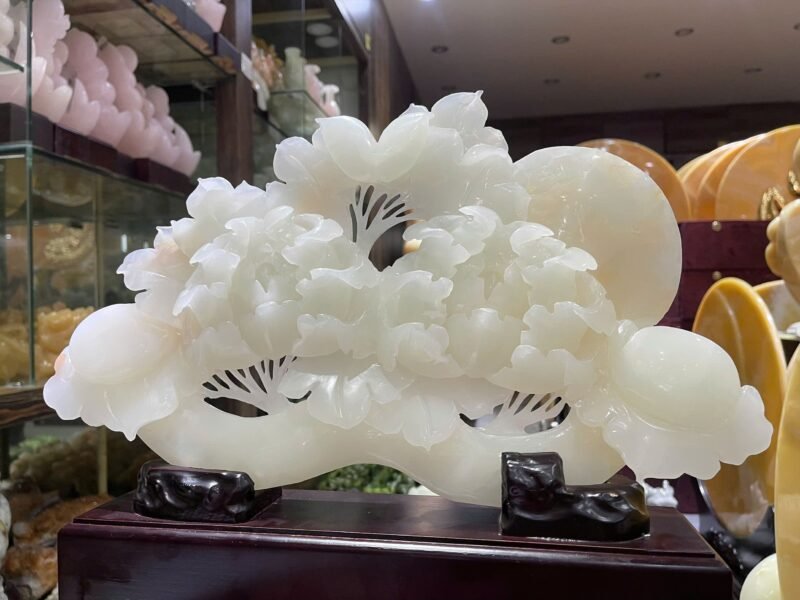Thanh Gậy Như Ý Ngọc Onyx – Biểu Tượng May Mắn & Quyền Lực (Kích thước 43,5x25cm) - Ảnh 3