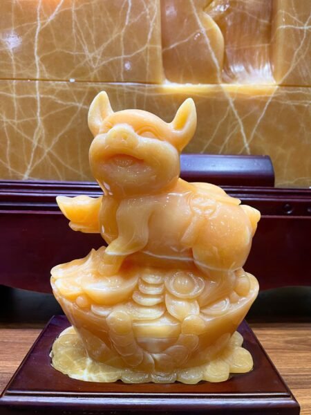 Tp tuổi hợi ngọc hoàng long  Kt 24,5x20cm
