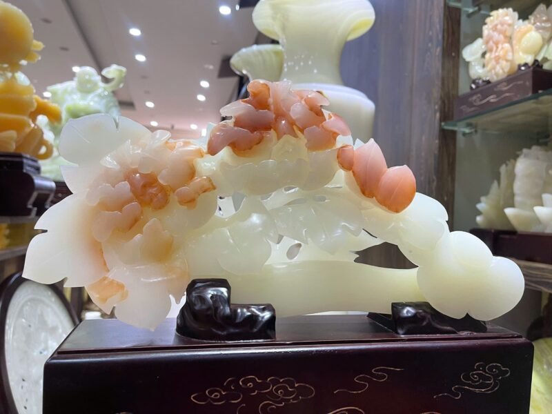 Thanh Gậy Như Ý Ngọc Onyx – Biểu Tượng Quyền Lực & May Mắn (Kích thước 39x19cm) - Ảnh 4