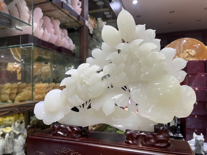Thanh Gậy Như Ý Ngọc Onyx – Vật Phẩm Phong Thủy Cầu May Mắn & Quyền Lực (Kích thước 37x27cm) - Ảnh 4
