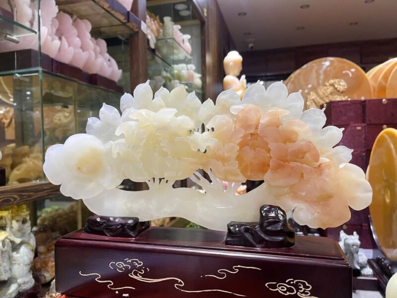 Thanh Gậy Như Ý Ngọc Onyx – Vật Phẩm Phong Thủy Cầu Tài Lộc & May Mắn (Kích thước 43,5x19cm) - Ảnh 4