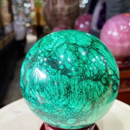 Cầu Đá Quý Ngọc Khổng Tước – Biểu Tượng May Mắn, Giàu Sang & Hòa Hợp (TL 3,43kg)