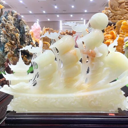 Tác Phẩm Thuyền Buồm Xuôi Gió - Kích thước 63,5 x 45 cm