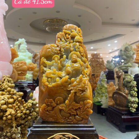 Tác Phẩm Lão Tiên Ngọc Thọ Sơn – Biểu Tượng Trường Thọ & Phúc Lành