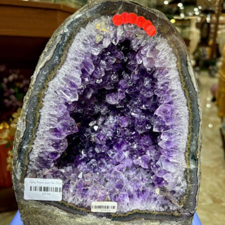 Động Thạch Anh Tím Tự Nhiên 9,93kg – Kích Thước 28x18cm